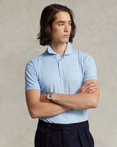 Camiseta Polo Azul Cielo Personalizada, 100% Algodón, Unisex, Manga Corta, para Golf, Uniforme Casual, con Logotipo Bordado, OEM, ODM - Product Image 4