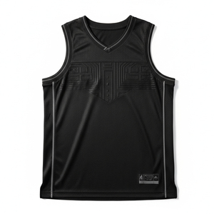 Uniformes de baloncesto personalizables, conjunto de camiseta de baloncesto de tela de malla transpirable y de secado rápido para hombres, mujeres y equipos juveniles de entrenamiento - Product Image 1