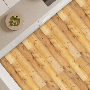 Adesivi da pavimento in vinile a grana autoadesiva da 10 pezzi impermeabili adesivi per piastrelle Peel-And-Stick senza olio per decorazioni da cucina - Product Image 2