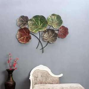 Décoration murale en métal de qualité supérieure avec un design minimaliste pour les salons et les couloirs, artisanat mural décoratif en métal - Product Image 2