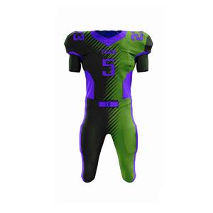 Uniforme de Fútbol Americano de Verano Transpirable al Por Mayor, Talla Grande, Hecho en Pakistán, Colores Personalizables, Spandex/Poliéster - Product Image 2