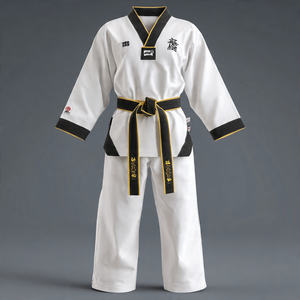 Uniforme de Taekwondo al por Mayor para Mujer, Traje de Taekwondo de Alta Calidad para Combate, Ropa de MMA para Mujer, Uniforme de Entrenamiento de Taekwondo para Luchadora - Product Image 5
