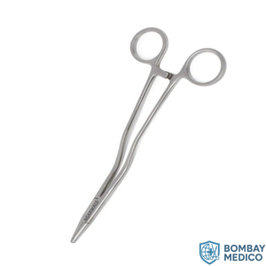 Portaagujas Curvo para Histeroscopia Clase II Marca Bombay Medico - Product Image 3