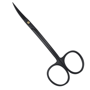 Tijeras Quirúrgicas Dentales LaGrange Negras en Forma de S de 11.5CM, de Acero Inoxidable, para Cirugía Oral, Herramienta Reutilizable - Product Image 5