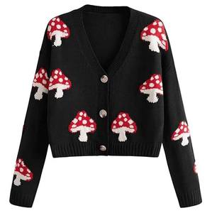 Suéter de Punto para Mujer, Corte Curvo, Tallas Grandes Disponibles, Jersey de Invierno, Suave y Cálido, Color Sólido - Product Image 1