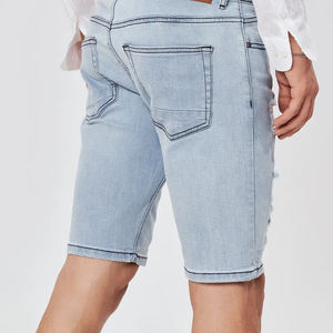 Nuevos Pantalones Cortos de Mezclilla para Hombre, Diseño Único, Estilo Urbano, Alta Calidad - Product Image 5