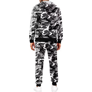 Conjunto de Sudadera con Capucha y Pantalones Deportivos Anchos con Estampado de Camuflaje Real Tree Personalizado para Hombre - Product Image 4