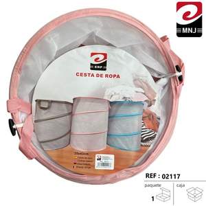 Panier à linge pliable avec maille fine pour le tri et l'organisation des vêtements BOLSA PARA ROPA - Product Image 3