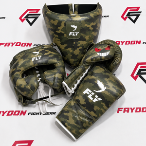 Conjunto de Boxeo Morado de Diseño Personalizado de Última Tendencia con Guantes, Protector de Cabeza y Protector Inguinal para Entrenamiento y Sparring Ajustable - Product Image 5