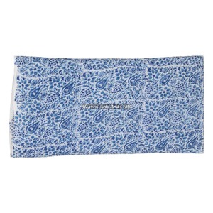 Tela con estampado floral para hacer vestidos, el mejor material acolchado, tela hecha a mano de algodón para mujeres, Tela con estampado de bloque de mano indio - Product Image 6