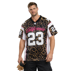 Camiseta de Fútbol Americano Personalizada para Hombre, Sublimada, Uniforme Deportivo de Equipo, Transpirable, de Poliéster - Product Image 1
