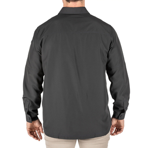Chemise tactique multi-usages à manches longues pour homme avec poches zippées pour la randonnée, le tir, l'alpinisme, l'entraînement et la protection en plein air - Product Image 3