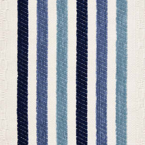 Mar 075 Minimalist Striped Square Hidden Zipper Closure Machine Washable Textile <b>Throw</b> Pillow Cover - Product Image 2