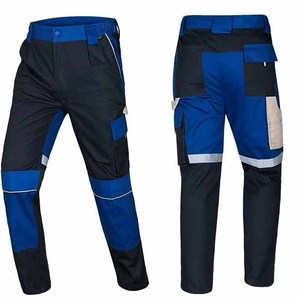 New Arrival Hi Vis <b>Winter</b> Workwear Safety <b>Work</b> Pants for Men Reflective Polyester Customized Logo Multi-Pocket <b>Trousers</b> - Product Image 5