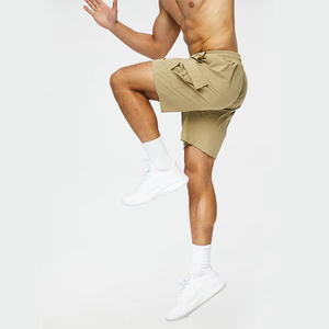 Pantalones Cortos Deportivos de Verano para Hombre, Casuales, Holgados, Transpirables, de Secado Rápido, para Fitness y Running, con Cierre Elástico en la Cintura, Venta al Por Mayor - Product Image 2