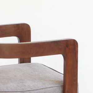 Silla de Comedor de Madera de Alta Calidad Phillips, Estructura de Madera Maciza, Tapicería Súper Cómoda para el Hogar, Oficina, Muebles para el Hogar, Uso en Hoteles - Product Image 5