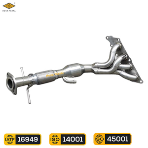 Collecteur d'échappement en acier inoxydable Mercedes Benz W211 <span class=keywords><strong>E55</strong></span> Performance Downpipe pour <span class=keywords><strong>Audi</strong></span> A3, amélioration des performances du véhicule - Product Image 1