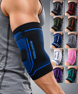 Protège-coudes sur mesure de haute qualité pour la protection des bras et des genoux, coussinets de protection MMA, manchons de protection pour le basketball - Product Image 6