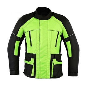 <b>Men</b> Winter Cadura High Street Style Solid Color Casual <b>Jackets</b> <b>Canvas</b> Fabric Light Green Black Color Front Moto Biker Outdoor - Product Image 1