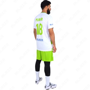 Conjunto de Uniforme de Fútbol Personalizado 100% Poliéster para Adultos Unisex, Nuevo Diseño, Secado Rápido, Transpirable, Antibacterial - Product Image 2