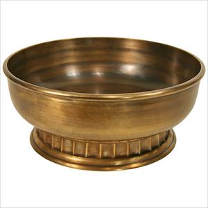 Authentic Handmade Brass Wash <b>Basin</b> Decorative Bathroom Vanity Sink Premium Luxury Durable Metal Bowl Interior Collection - Product Image 2