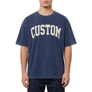 Camisetas Extra Grandes de Corte Holgado Súper Suaves, 250 g/m², 100 % Algodón, Manga Corta, Lisas, con Bolsillo en el Pecho - Product Image 3