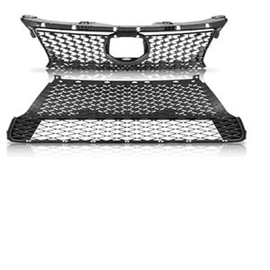 Rejilla de radiador para kit de carrocería de automóvil LEXUS ES ES250/ES300H 2019 53101-06650 5310106650 LX1200200, rejilla central del parachoques delantero - Product Image 1