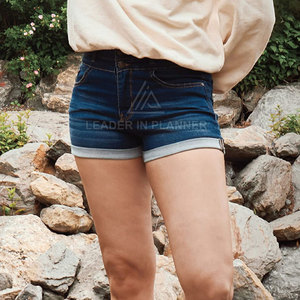 Diseña Tu Propio Logotipo, Shorts de Mezclilla para Mujer Más Vendidos, Shorts de Mezclilla Transpirables de Secado Rápido de Alta Calidad - Product Image 4