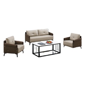 37994-2126 1+1+3/set Metal Office <b>Sofa</b> Set - Product Image 1