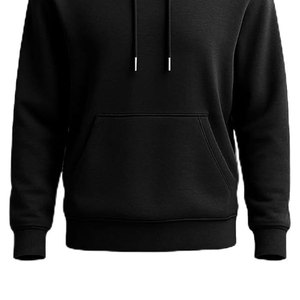 Sweat à capuche oversize pour homme, en molleton uni, coupe ample, basique, à épaules tombantes, unisexe FORTLEO INDUSTRIES - Product Image 5