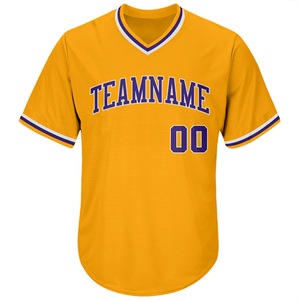 Camiseta de Béisbol Negra Personalizada Unisex de Manga Corta con Nombre del Equipo Bordado, Tejido de Malla Transpirable, Cierre con Cordón, Corte Regular para Todos - Product Image 3