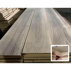 Suelo de Madera de Roble Blanco de 2 Capas, Sistema de Clic, Certificado CARB P2 - Product Image 1