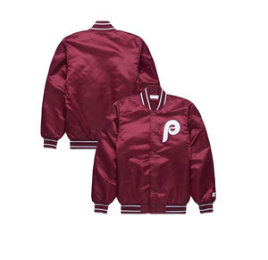 Custom Satin Varsity <b>Jacket</b> <b>Men</b>’s Baseball Bomber <b>Jacket</b> <b>Lightweight</b> Snap Button College Streetwear <b>Jacket</b> Custom Logo - Product Image 3