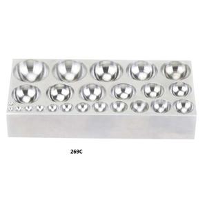 Bloque de troquelado de alta calidad con acabado espejo, 24 cavidades, herramienta de lujo para la fabricación de joyas y el mejor producto al precio mayorista más bajo - Product Image 1