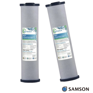 Filtre à eau au chloramine, filtre à charbon commercial, cartouche filtrante au charbon de 20 pouces, fourniture pour le commerce - Product Image 1