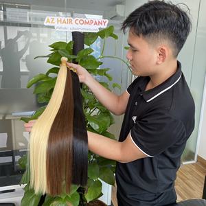 Fournisseur de gros d'extensions de cheveux humains crus vietnamiens Remy non transformés de haute qualité offrant diverses couleurs - Product Image 3