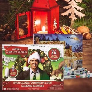 Raro Calendario dell'Avvento a Tema Vacanze di Natale di National Lampoon, Stile Clark Griswold USA, per Decorazioni Domestiche e Soggiorno - Product Image 5