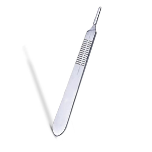 พรีเมียมหมายเลข ด้ามจับมีดผ่าตัด 3 แบบ - ด้ามจับสแตนเลส BP สำหรับการผ่าตัดและแยกชิ้นส่วนอย่างแม่นยำ ที่ยึดใบมีดผ่าตัด - Product Image 3