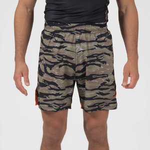 Pantalones Cortos de Artes Marciales de Secado Rápido, Corte Alto, para Grappling y Muay Thai - Product Image 1