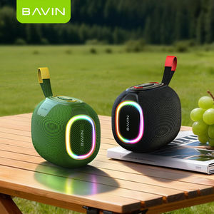 BAVIN Fashion RGB Light - Altavoz Inalámbrico Mini con Bluetooth 5.4, Resistente al Agua y al Polvo, con Potente Subwoofer de Bajos BM33 - Product Image 1