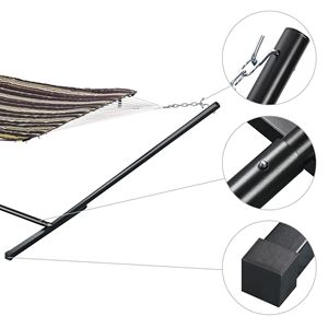 <b>Hammock</b> with Stand Durable and Comfortable Portable <b>Hammock</b> for Outdoor Recreation - Product Image 6