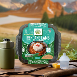 Dựa trên thực vật tự sưởi ấm cay <span class=keywords><strong>Rendang</strong></span> thuần chay mực gạo ngay lập tức sẵn sàng để ăn chay On-The-Go bữa ăn vặn lại định dạng đóng gói - Product Image 5