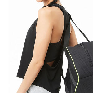 2026 New Custom Wholesale <b>Womens</b> Casual Slim Fit <b>Knitted</b> Front Logo Running Seamless <b>Tank</b> <b>Top</b> Solid Color Summer Breathable - Product Image 6