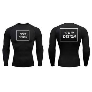 Sublimation Printed Breathable Rashguard Men Long Sleeve Athletic Compression Top for MMA Brazilian Jiu Jitsu Fitness Training - Product Image 5