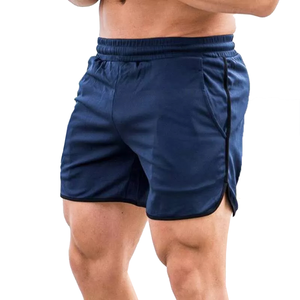 Shorts d'été décontractés en toile pour hommes, à séchage rapide, coupe-vent, taille haute avec cordon de serrage, couleur unie, fabriqués au Pakistan, personnalisables à 100% - Product Image 1