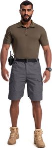 Men's Outdoor Cargo Shorts Quick Dry Water Resistant Multi Pocket Stretch Lightweight Hiking Travel Utility Shorts - Product Image 2