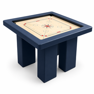 Azure Classic ARGMAC Carrom Table Luxury Modern Square-Cornered Durable Eco-Friendly Wooden Base Customizable Packaging 4-Player - Product Image 4