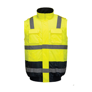 Ropa de Seguridad Industrial de Alta Visibilidad a Precio Económico, Chaqueta de Trabajo de Poliéster Impermeable con Visibilidad Nocturna, Clase 2 - Product Image 5