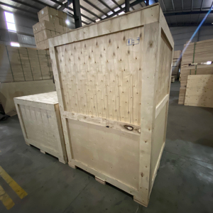 Cajas de Madera Contrachapada Más Vendidas, Cajas de Almacenamiento de Madera de Tamaño Personalizado, Tratamiento de Fumigación y Cuarentena - Product Image 1