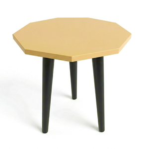 Modern Durable Handmade Wooden End <b>Table</b> Octagonal Tabletop Natural Solid Wood <b>Legs</b> Minimalist <b>Coffee</b> <b>Table</b> <b>for</b> Home Office - Product Image 1